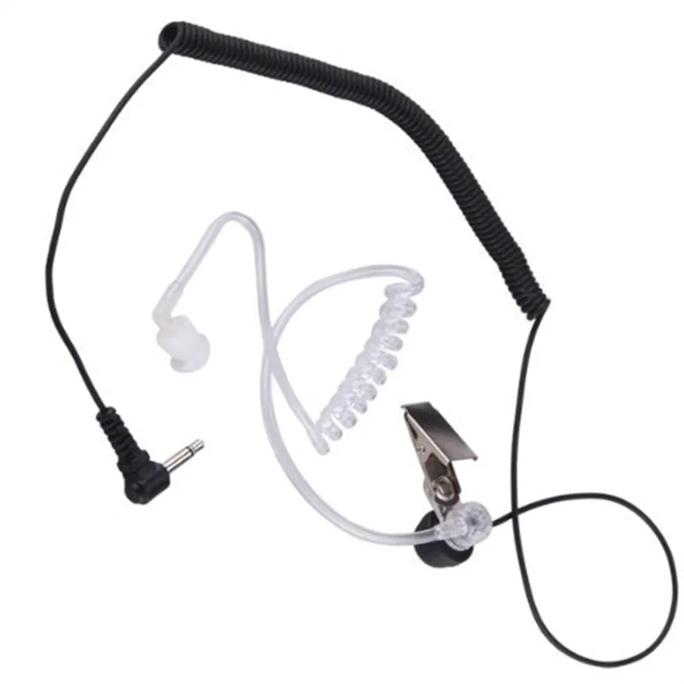 Receive Earpiece 3 5mm External Headset Portable Wearable Microphone