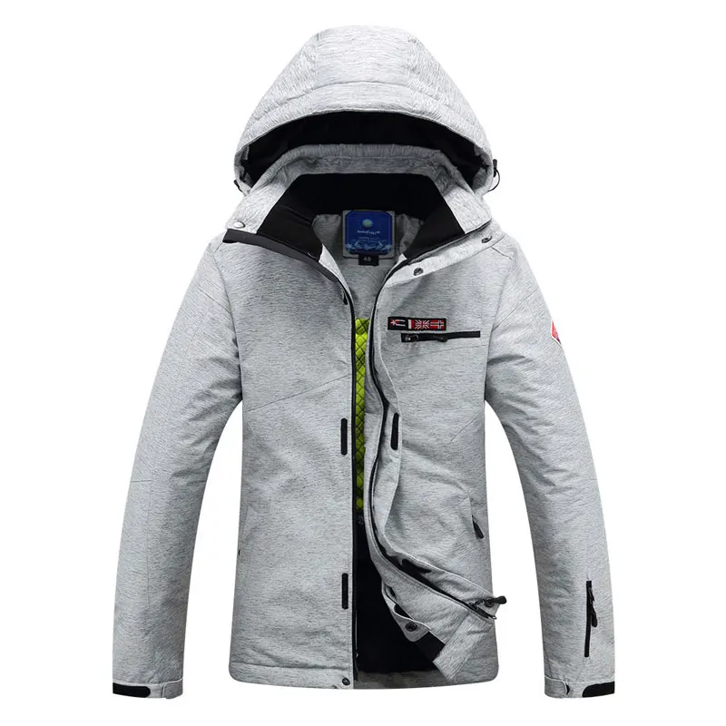 Sudadera con capucha de esquí a prueba de viento e impermeable para hombre, chaqueta cálida para esquiar y hacer snowboard, equipo para exteriores, talla grande, nuevo, 2024