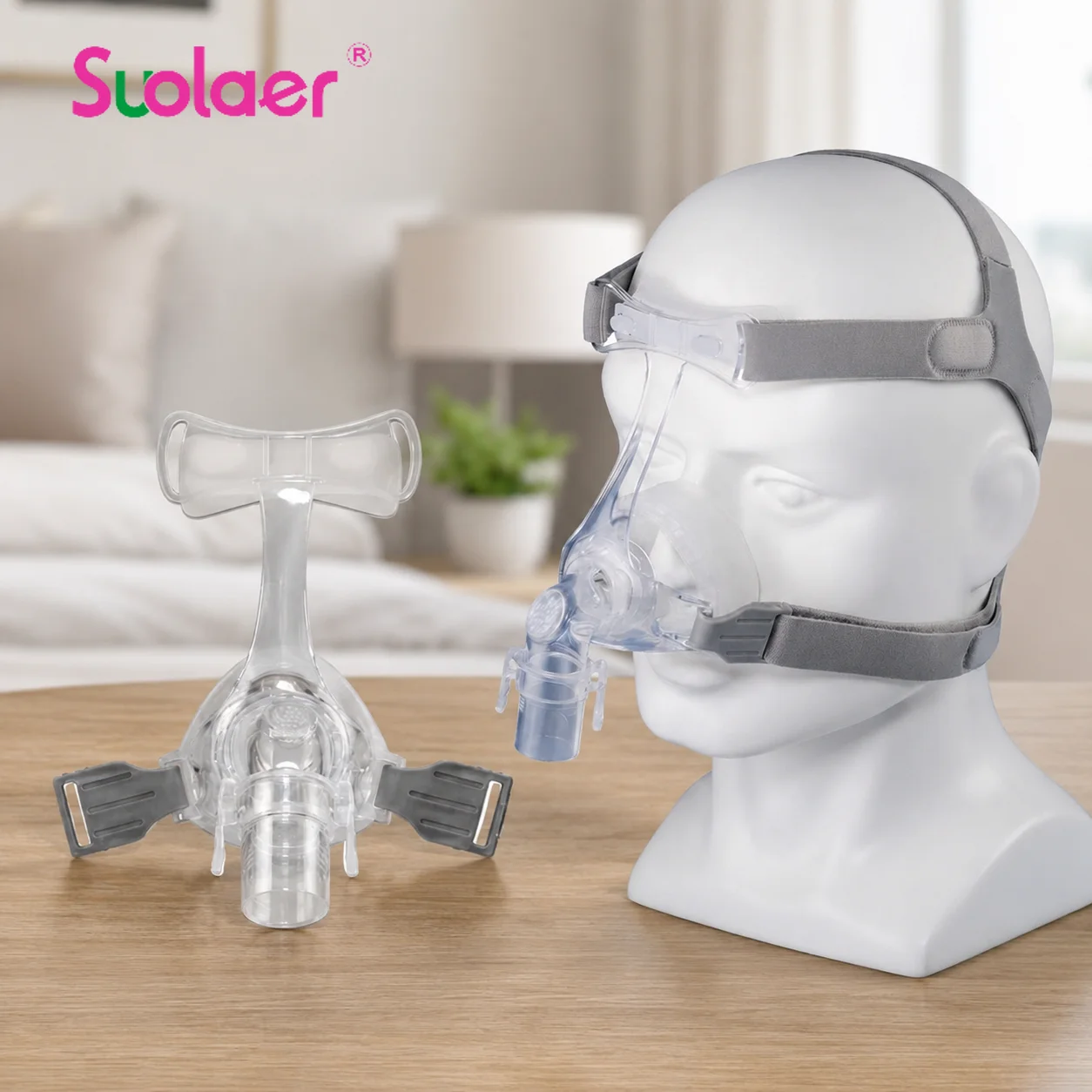 Universal Full Face Mask CPAP Silicone Cushion mask, Anti Snoring Sleep Apnea Sleep alleviate snoring,CPAP Mask Accessory
