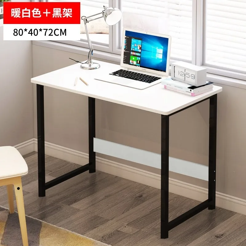 Computer desktop desk 50/60/70/cm wide, small household unit 80/90/110cm long, office desk, home book