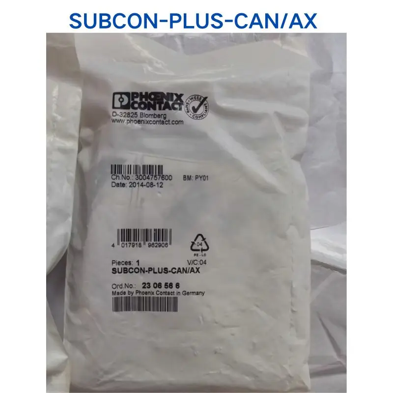 brand new PHOENIX SUBCON-PLUS-CAN/AX  2306566