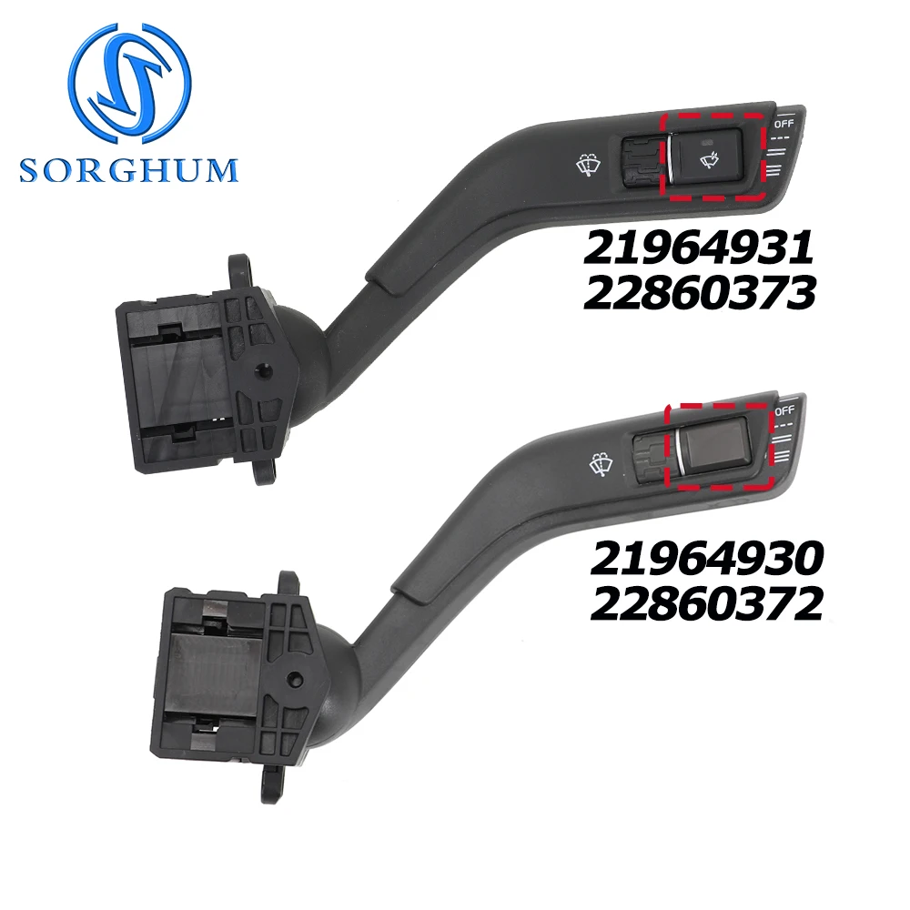 21964931 21964930 Für VOLVO FH FM FMX VN LKW Lenkrad-Wischerkontrollhebel Kombinationsschalter 22860373 22860372 – Detail 3