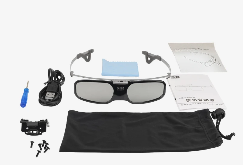 Clip type myopia Bluetooth active shutter 3D glasses Sony HW69/EPSON Epson TW5700 projection