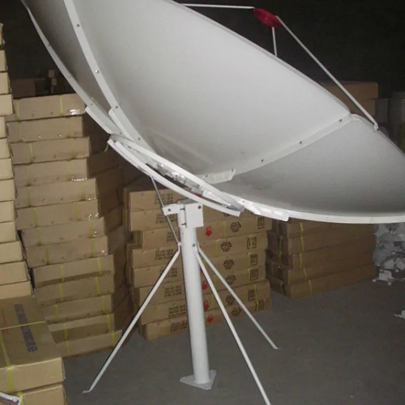 6,9 FT 210CM Prime FOCUS MASSIVES METALLBAND SATELLITENSCHALE ANTENNE 2,1 Meter