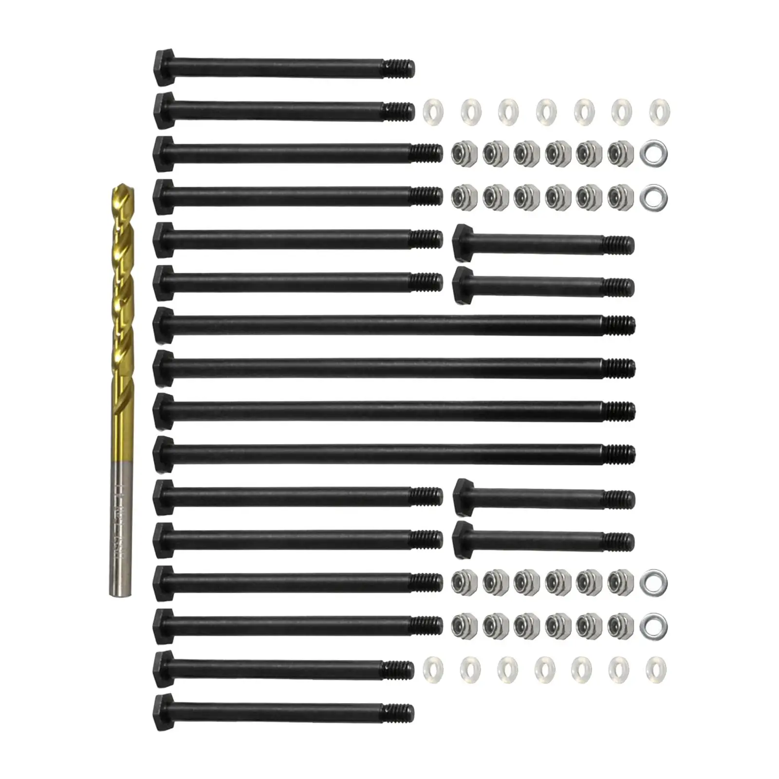 20 Pieces Front Rear A Arm Pins, Replacement Parts for 1:5 Scale RC Crawler Car, Durable, Accessories RC Car Parts