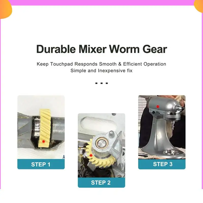 

A23P W 10112253 Замена червячной передачи миксера для замены миксеров Whirlpool и Kitchenaid 4162897 4169830 АП 4295669 -4 шт.