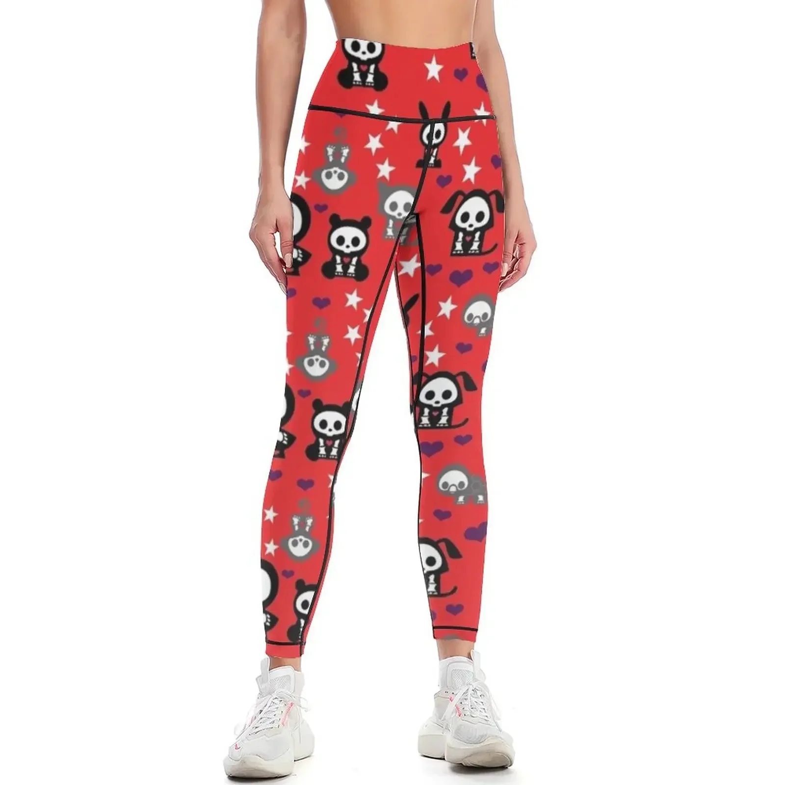

Skelanimals Pattern Leggings Legging sport Jogger pants sport legging fitness set gym Womens Leggings