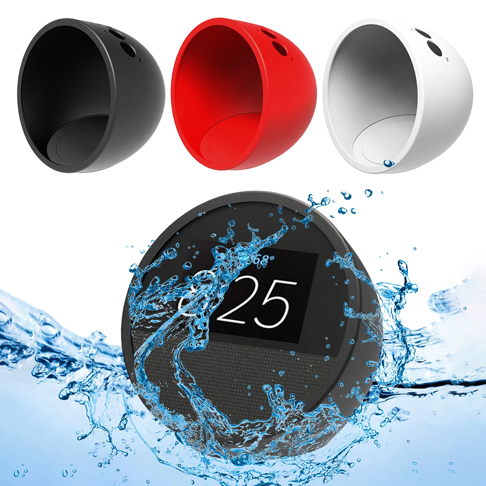 غطاء حماية من السيليكون مضاد للخدش والسقوط، غطاء مقاوم للغبار، غطاء حماية ناعم لـ Echo Spot 2024