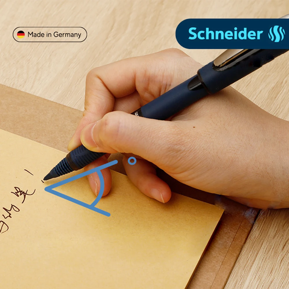 3/5pcs New Germany Schneider Gel Pens Black Technology ONE Large Capacity Smooth Office Straight Liquid Writing Art Supplies