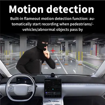 3通道行車記錄儀,高清1080P視頻錄製,3通道前置/內後視攝像頭,夜視功能,循環錄像,黑色B 10 最佳銷售 汽車後視攝影機 - №8