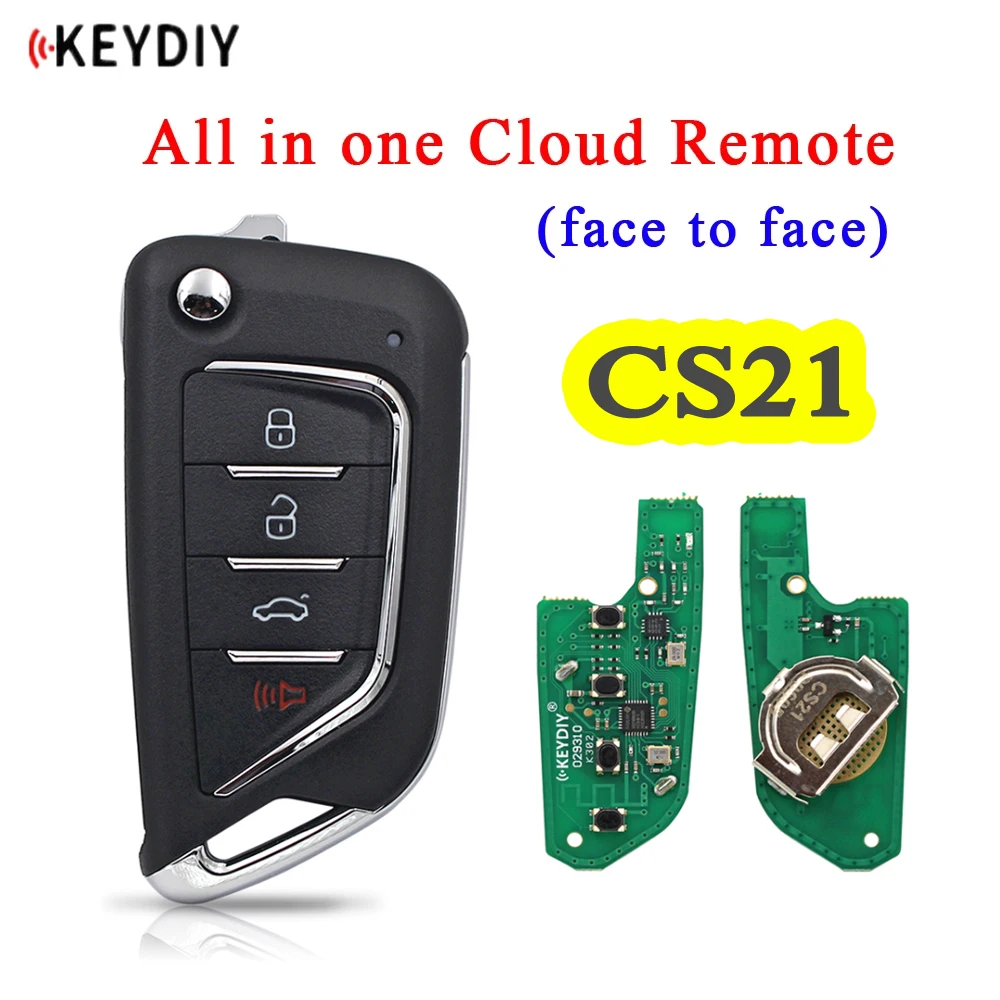 

KEYDIY CS21 KD Cloud Key All In One Remote Face to Face Copy Remote Supporting Rolling Code and Fixed Code 225-915MHZ