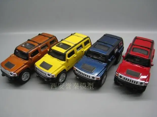

New Arrival Benefits 1/43 Die-cast Metal American Tough Guy H3 Off-road Model Furniture Display Collection Toys For Children