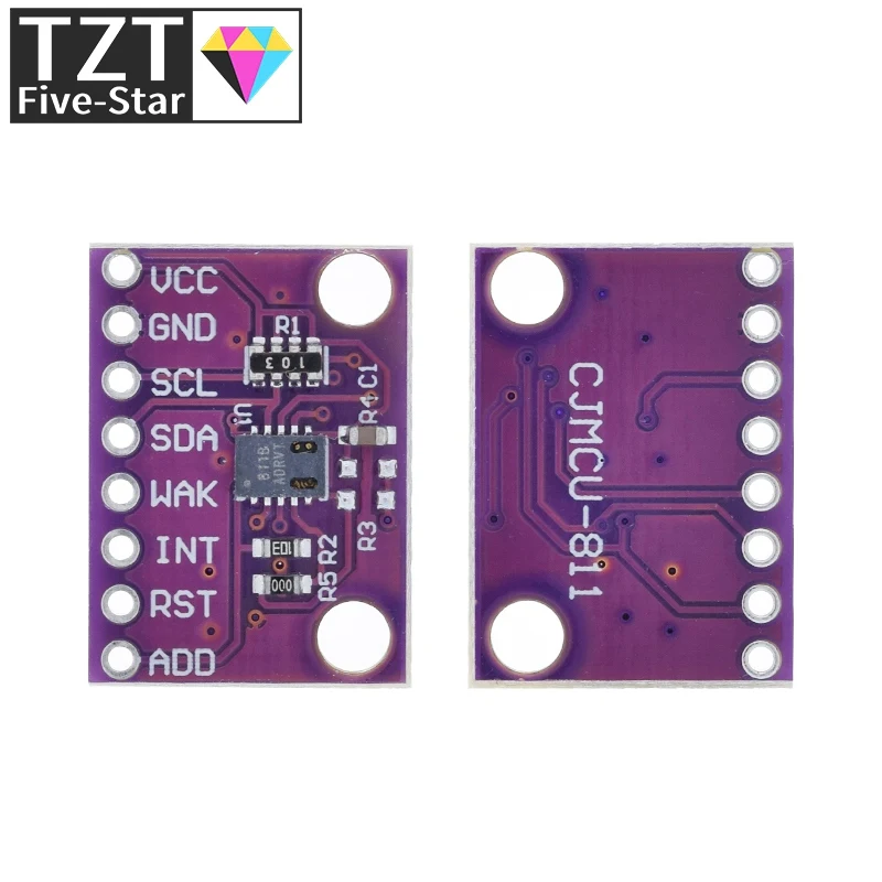 Gas Sensor Carbon Dioxide Detection Sensor Module CCS811 CO2 eCO2 TVOC Air Quality Detecting I2C Output CJMCU-811 For Arduino