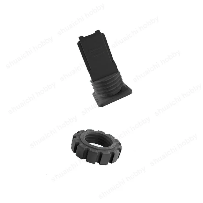 1PCS Voor DJI Mic2 Koude Flitsschoen Adapter Mount Draadloze Lavalier Microfoon Ontvanger Konijn Kooi Bevestigingsbeugel voor RC Drone deel