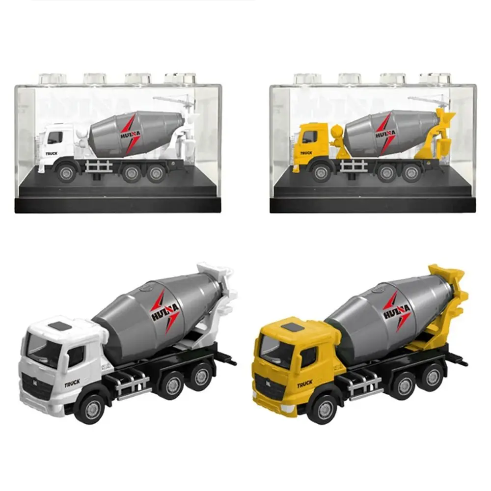 1:80 Scale Engineering Car Model Road Roller Forklift Dumper Construction Truck Toys Alloy Material High Simulation