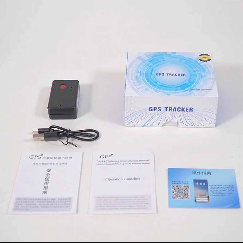 4G Car GPS Tracker Real-time Positioni/Trajectory/Geofence etc. Lifetime Free APP on Android/ IOS 1200-10000mAh Battery Optional