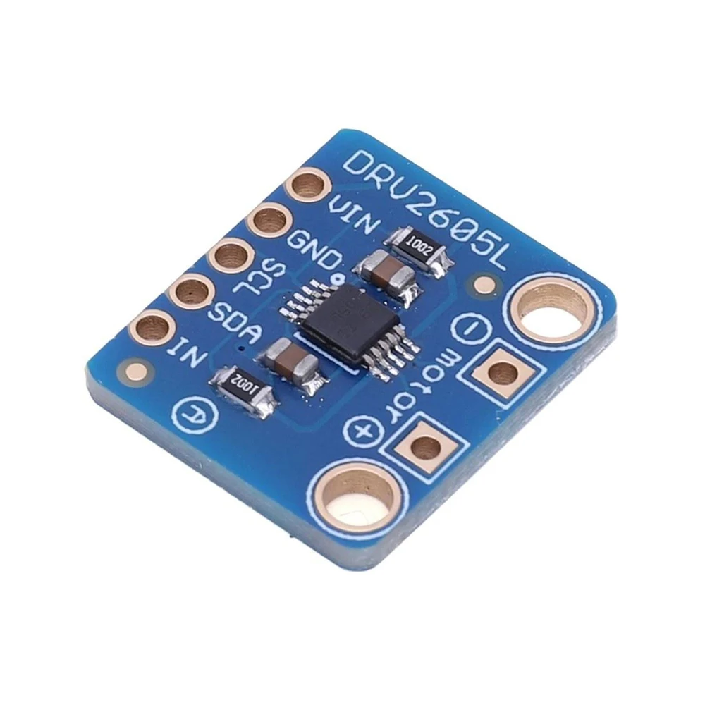 DRV2605L Vibration Motor Driver Module I2C Control 3V‑5V Logic With IN TRIG Pin Audio Trigger Vibration Effect Board for DIY