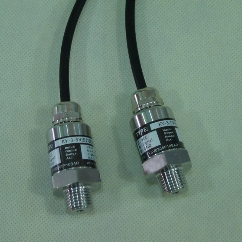 Pressure Sensor, Variable Frequency Pump Water Pressure Sensor, Three-wire Voltage Type, Range 0-1Mpa
