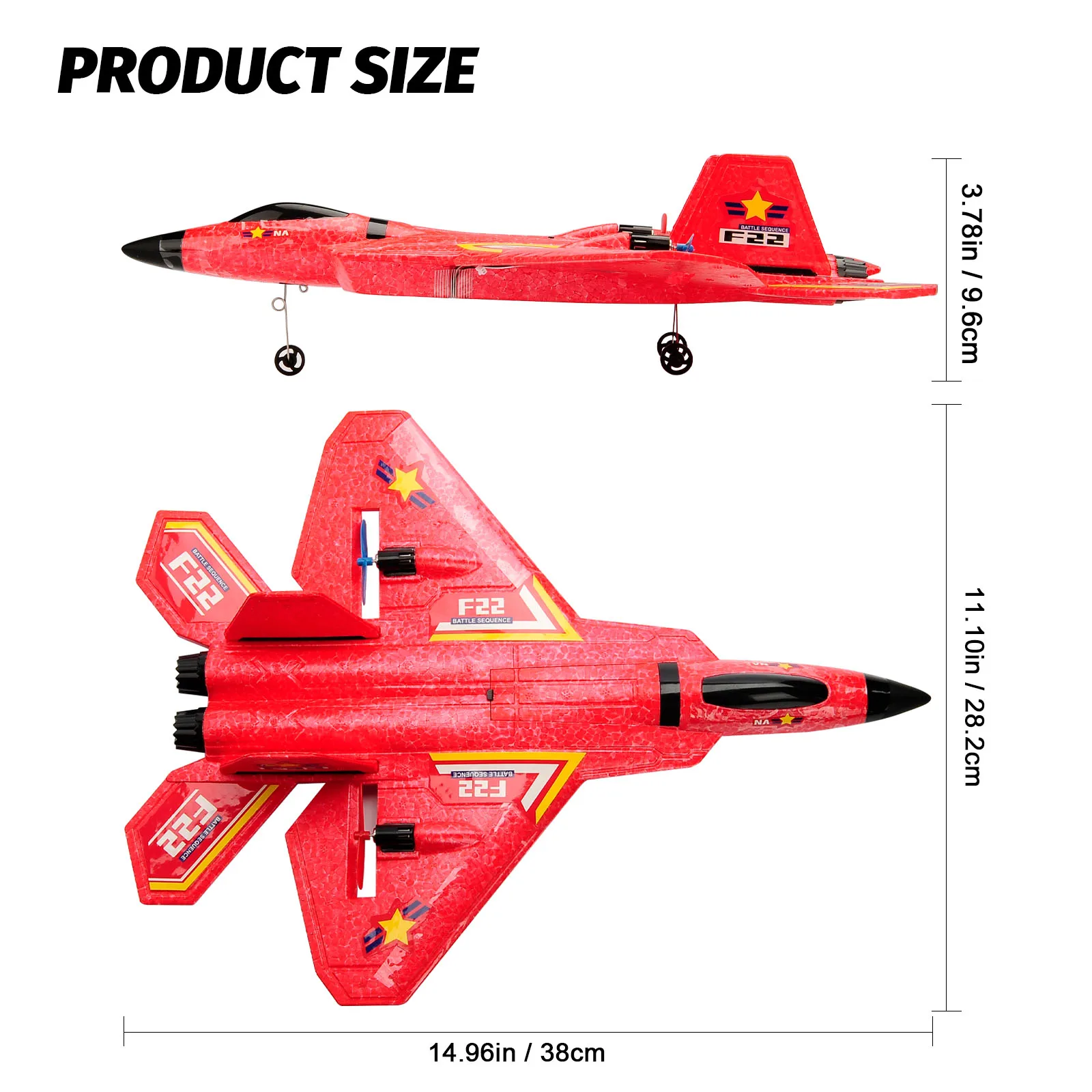 Jaming F22 RC Plane F22 Raptor Helicopter 2.4G 2CH Remote Control Aircraft Remote Control EPP Foam Plane Children toys