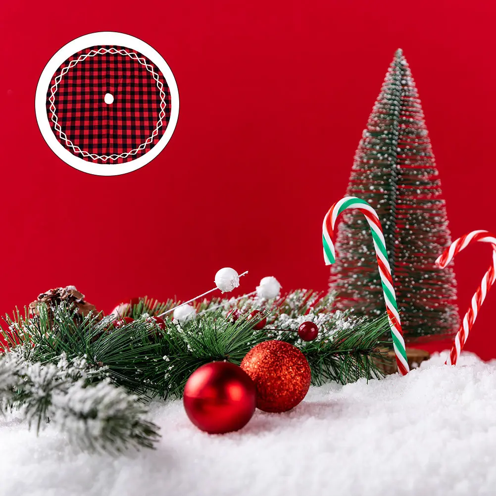 

1 шт. Рождественский декоративный коврик из ткани для дома, офиса, вечеринок, для использования в помещении и на улице, украшение для елки