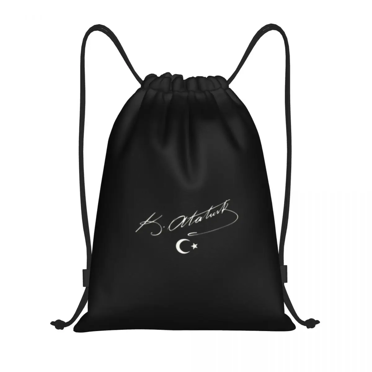 Atatürk-Sac à Dos de dehors Pliable pour Femme et Homme, Sacoche de Shopping Turque, Cadeau Signature, Proximité, Wstring