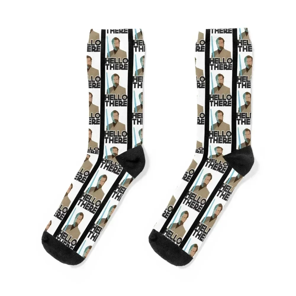 

Hello There - Obi Wan Socks Non-slip gifts luxury Socks Men's Women's