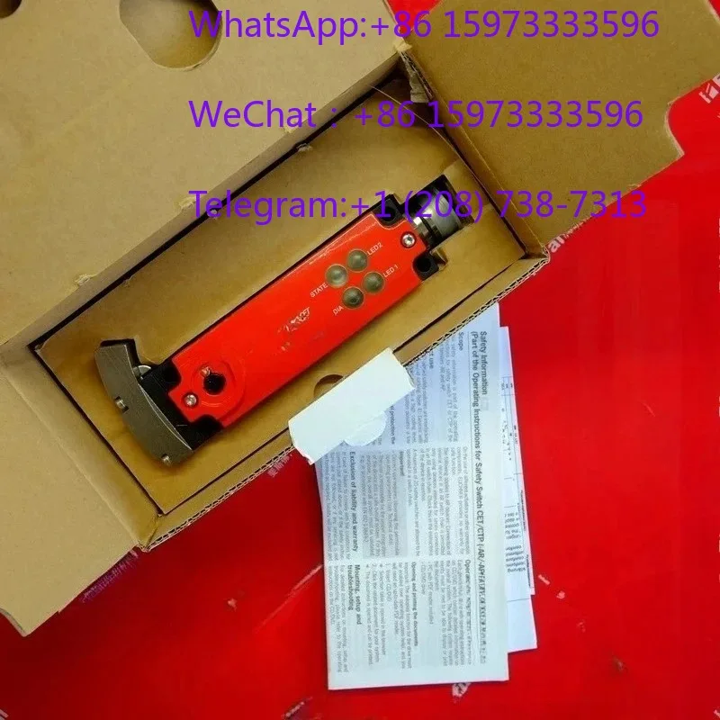 CET1-AR-CRA-CH-50X-SH-128057 Safety Switch 110204 Industrial Machinery Safety Interlock Control Automation Equipment Maintenance