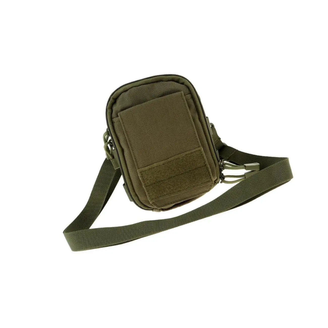 Outdoor Sports Waist Bag Belt Pouch Pack with Cell Phone Holder Army Green