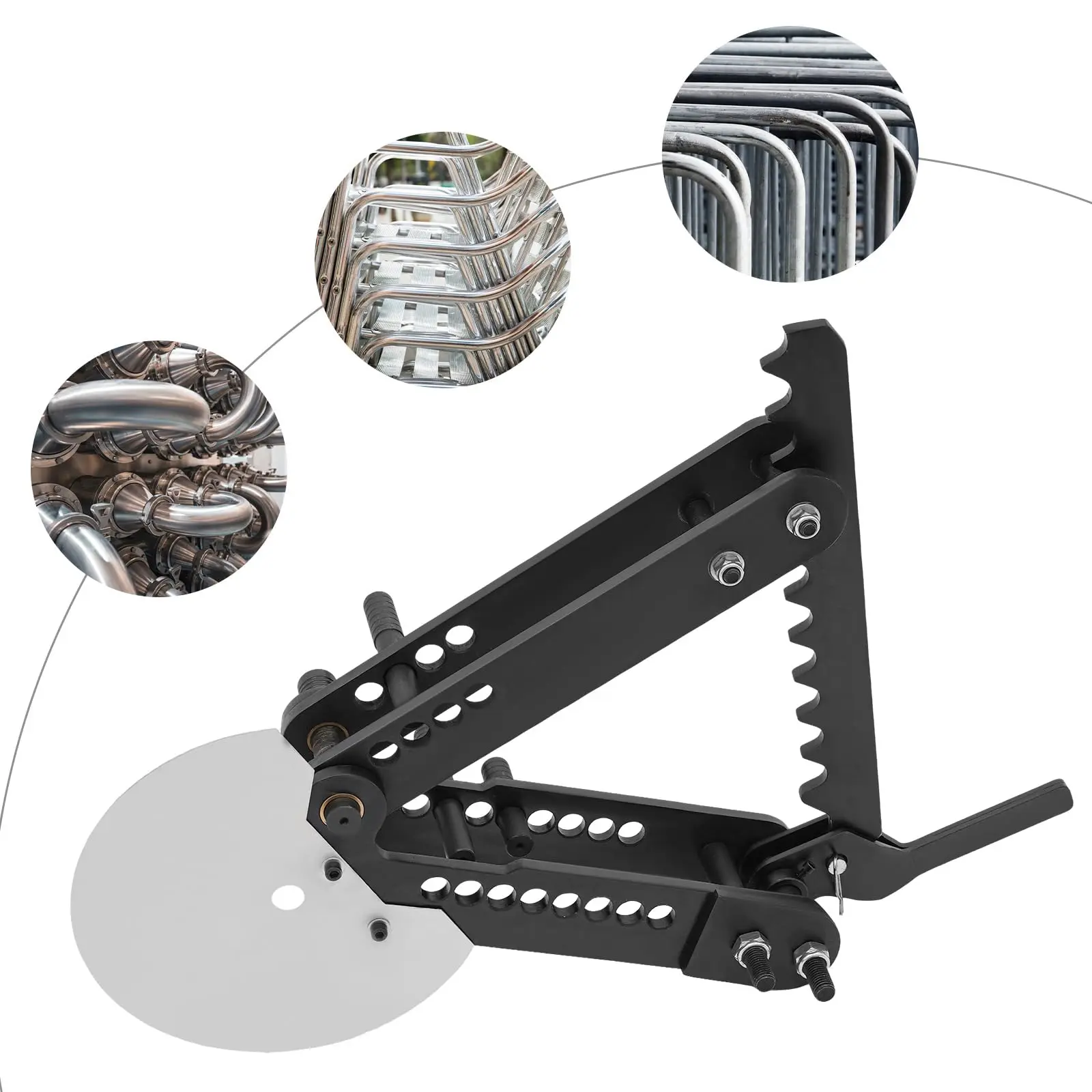 ثني الأنبوب والأنابيب، رأس ثني الأنبوب والأنبوب، 0-120 °     الانحناء زاوية دليل ثني الأنابيب الجسم الرئيسي، استبدال أنبوب الأنابيب