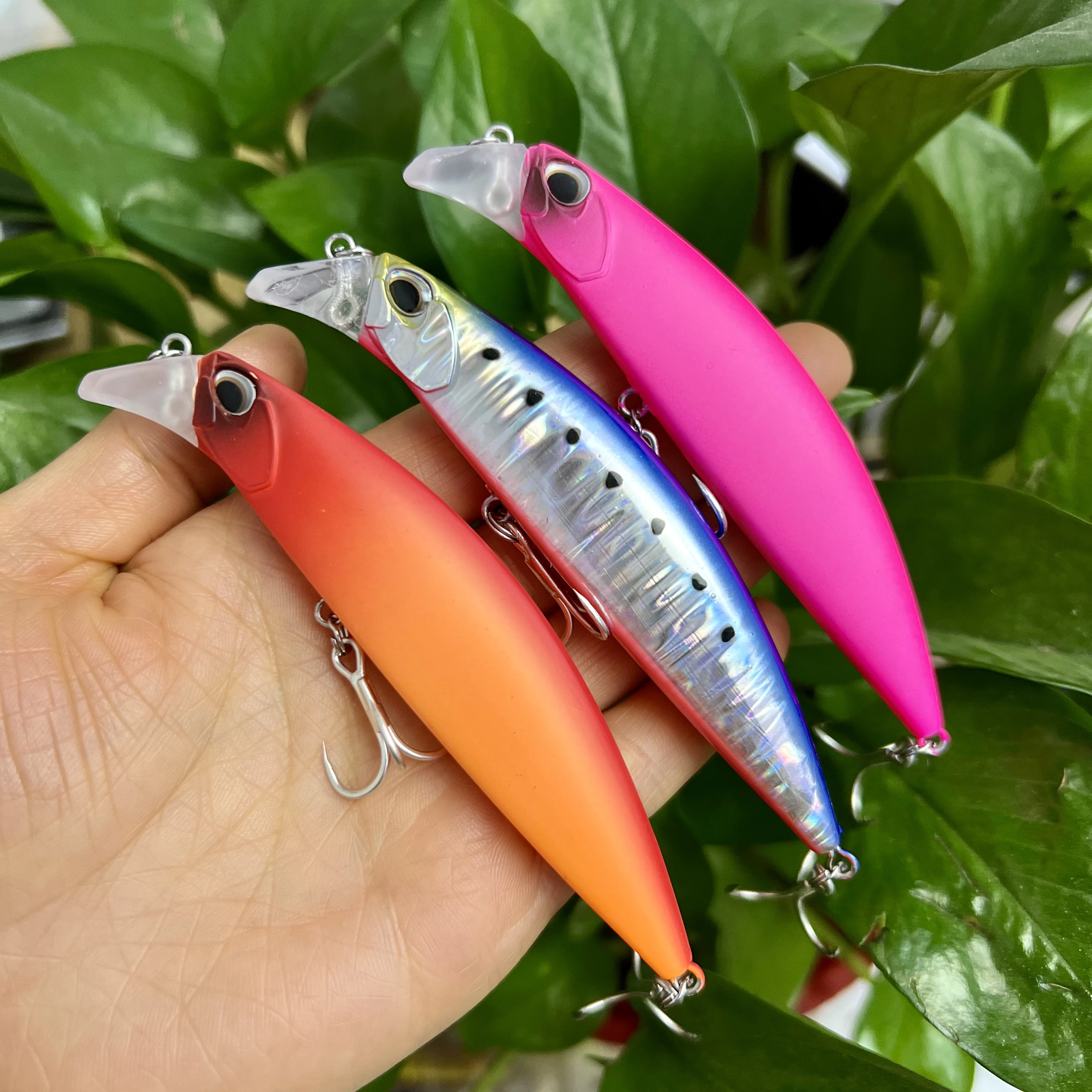 95mm 30g Heavy Sinking Minnow Fishing Lure Saltwater Long Cast Artificial Hard Baits duo Beach Walker Seabass Swimbait Supplies