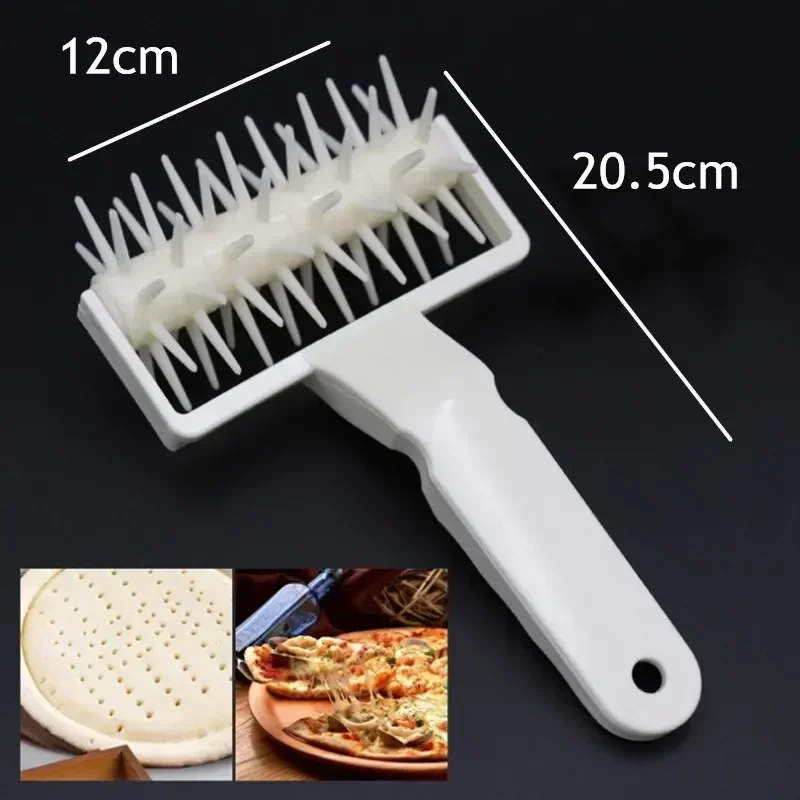 Pizza Deegroller Punch Gebak Roller Pin Biscuit Deeg Pie Gat Embossing Deeg Roller Rooster Craft Keuken Bakken Koken Gereedschap