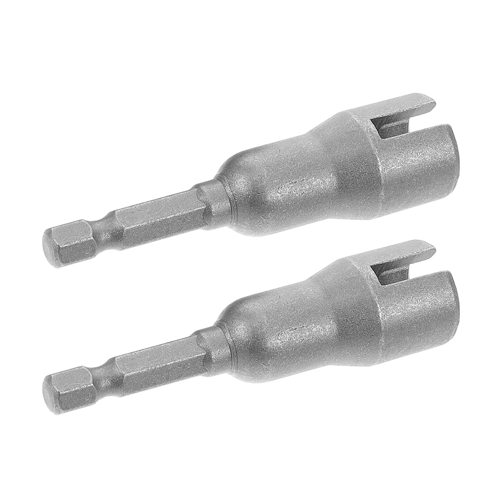 

2pcs Butterfly Socket Wrench Hexagonal Bolt Cage Nut Drill Handle Metal Shank Adapter Wing Nut Driver Shutter Wrench Power Tool