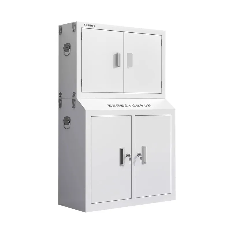 

Mobile phone signal shielding cabinet School examination room mobile phone storage cabinet Conference room staff