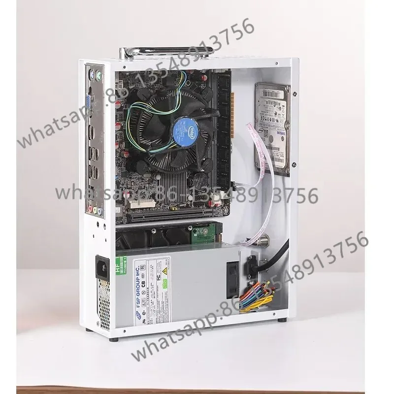 P02 P03 P04 Portable itxMATX Small Chassis with Handle FLEX Power Supply High Graphics Card Desktop Chassis