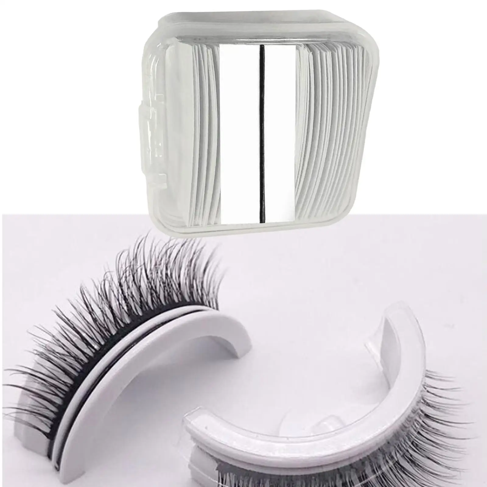 40 Pieces Strips Double Strip Glue Waterproof Long Lasting Portable Soft for Party Women