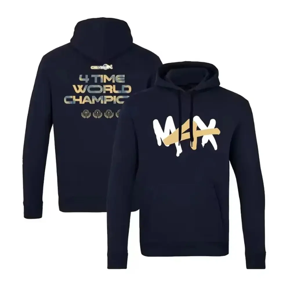 2024 Max Verstappen Champion Hoodie Men's Hot New Hoodie Loose Comfortable Jumper for Both Women and Men