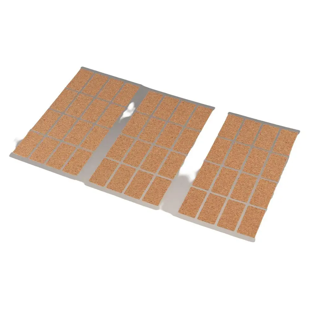 36/96pcs Self-adhesive Cork Wooden Labels Stickers Waterproof Removable Spice Jar Label Stickers No Glue Marks DIY