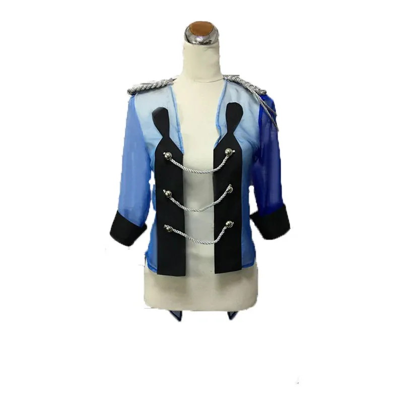

didi 211Victor Nikiforov Yuri Katsuki Cosplay blue pink match clothes Coat top Costume 3 colors 110