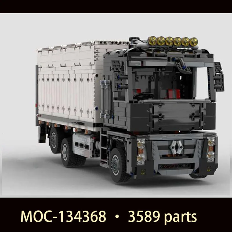Magazzino 3589 Parti Renault Magnum Solo con Ascensore Moc-134368 Veicoli Giocattolo Ad Alta Tecnologia Modello Building Blocks Adulti Camion Giocattoli Regalo