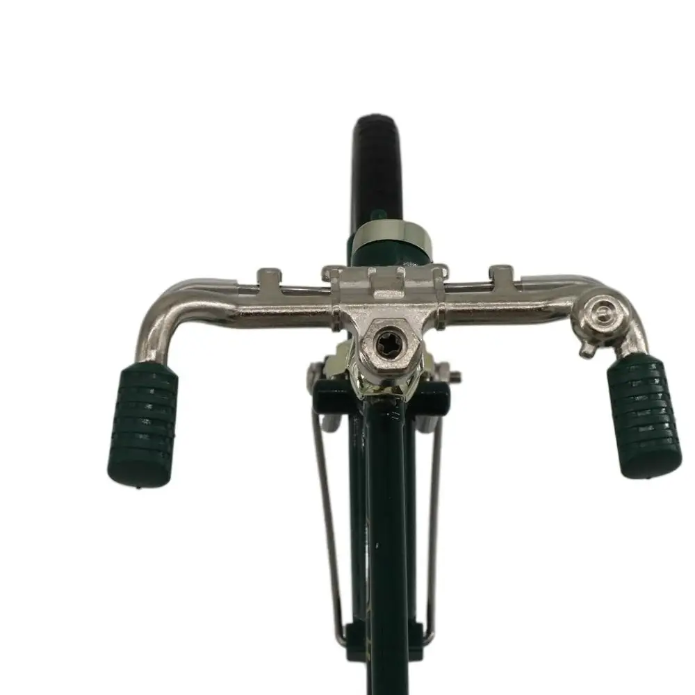 Ornament Diecast Alloy Cycling Figurine Retro Bicycle  Simulation Bicycle Vintage Bicycle Model Retro Bicycle Model