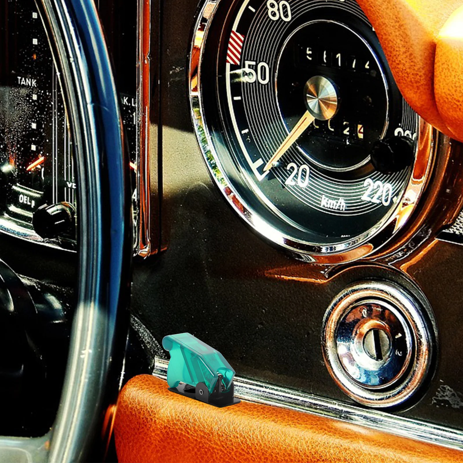 

6Pcs Flip Cover for Toggle Switch Waterproof Dust Resistant Safety Guard for Automotive Industrial Applications Switch Protector