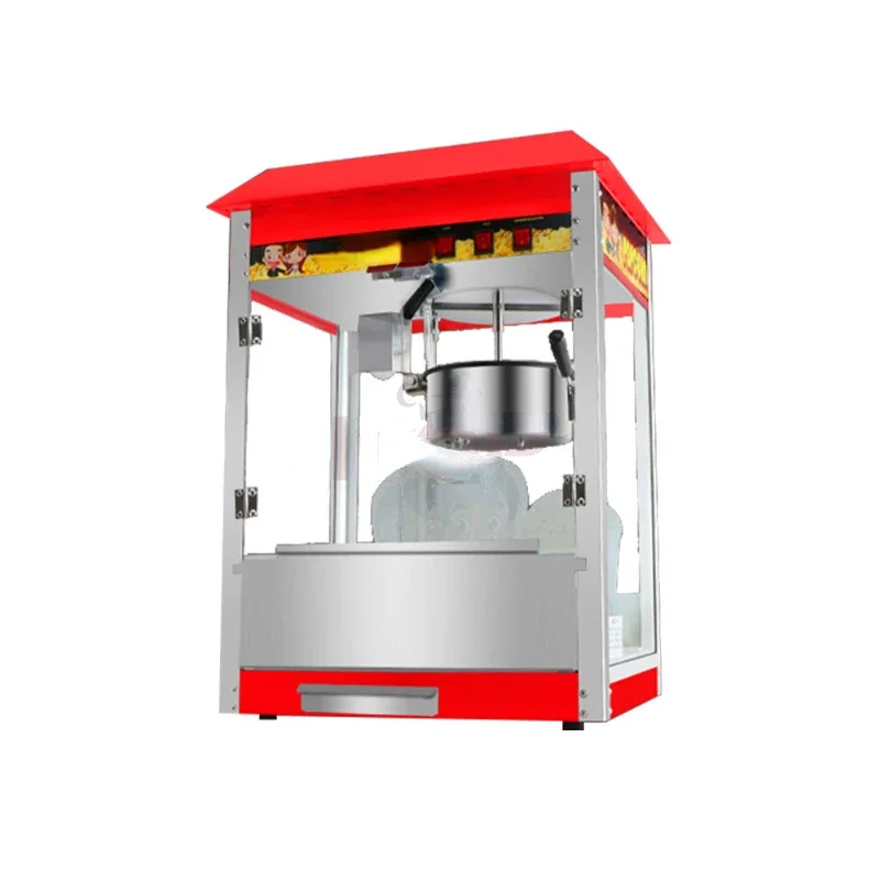 

China Popcorn Machine Prices Wholesale Air Popcorn Maker Roof 1400W Electrical Ball With Aluminum Popcorn Pot