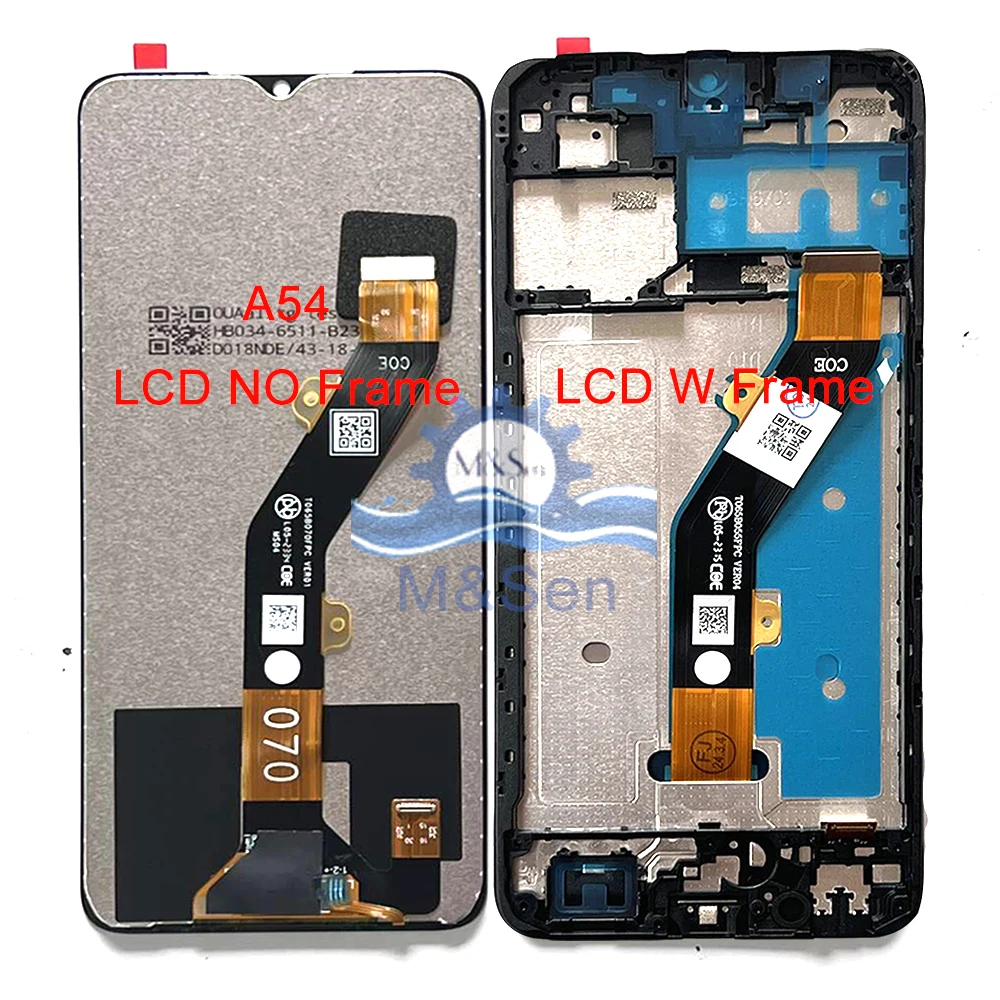 For ZTE Blade A33S L220 LCD L220 Display Screen Touch Panel Digitizer For ZTE Blade A34 LCD Display Blade A54 LCD Frame Screen