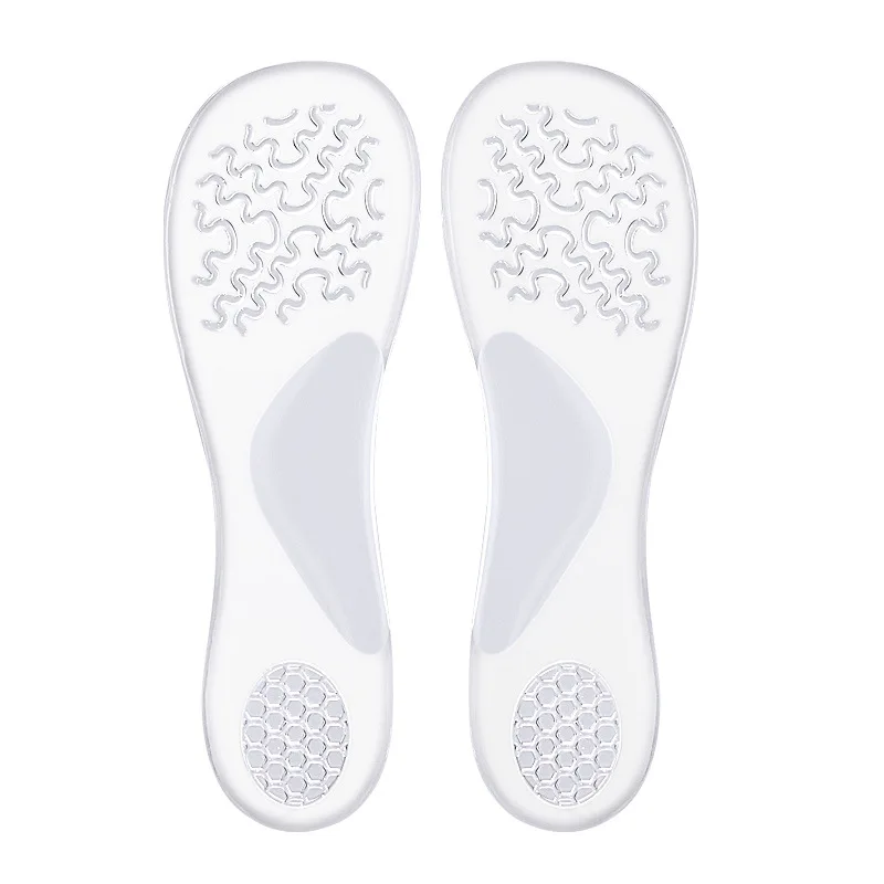 Gel Arch Pad High Heels Insoles Soft Self-adhesive Adjustable Size Insole Arch Support Shock Absorption Anti-slip Pad