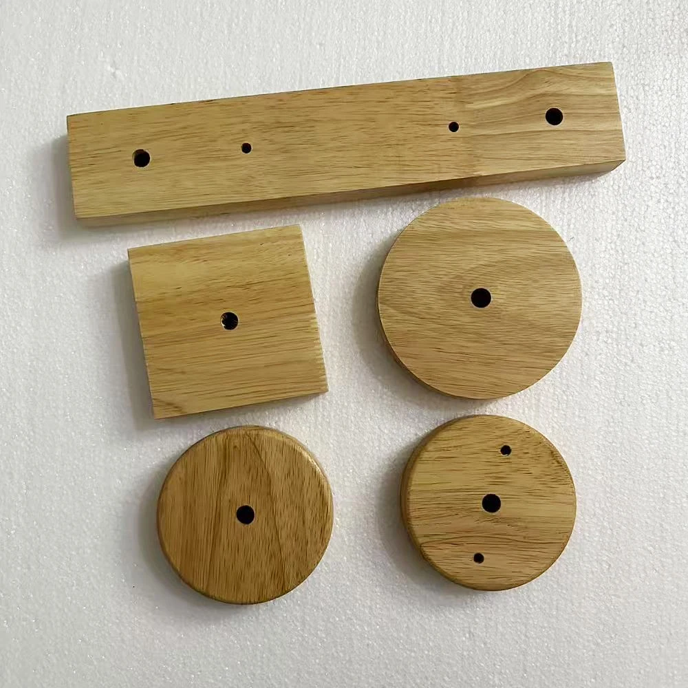 Wood Lamp Base Modern Ceiling Plate Wooden Ceiling Holder Pendant Lamp Lamp fitting chandelier Base DIY Lighting accessories