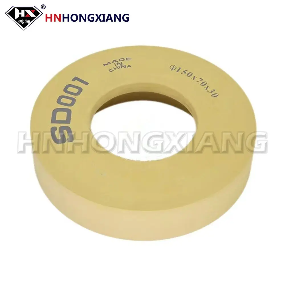 

SD001 Glass Polishing Wheel For Glass Edging Machine Diameter 150mmX Thickness 30mmXHole 70mm