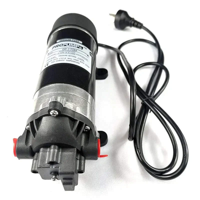 

High Pressure Diaphragm Pump Dp-170 Floor Heating Cleaning Pressure Measurement Pressurized Cola Machine Pump 160M Spray