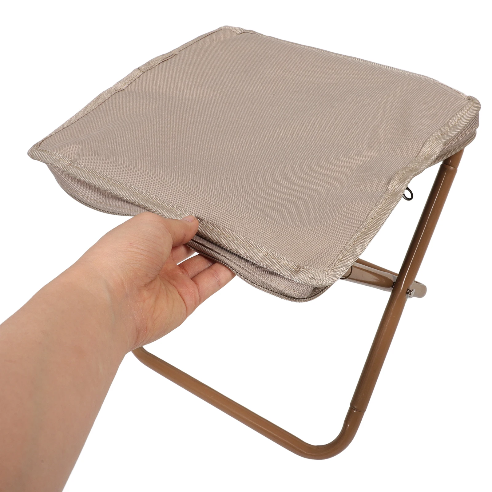 

Foldable Chair Outdoor Camping Chairs Lightweight Portable Aluminum Footstool Fishing Picnic Barbecue Stool Small Folding Stool
