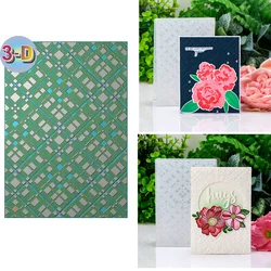 3D Embossing Folder and Matching Dies for Adding Textured Detail To Paper Crafting Card Making Supplies