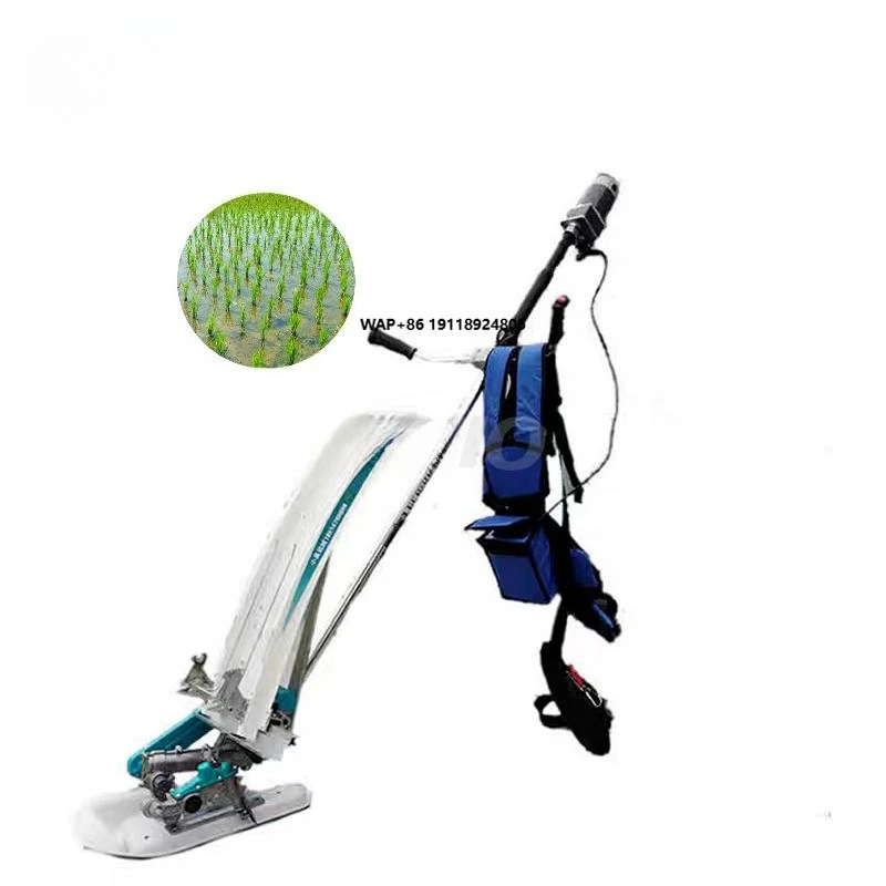 Hand-Operated Paddy Rice Transplanter & Seeder Efficient Rice Seedling Machine for Paddy Planting